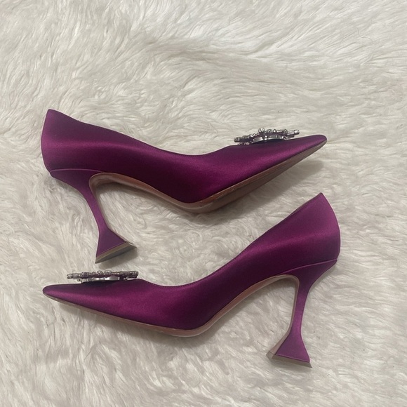 Amina Muaddi Begum Brooch pointed toe pump size 41EU - Picture 4 of 8